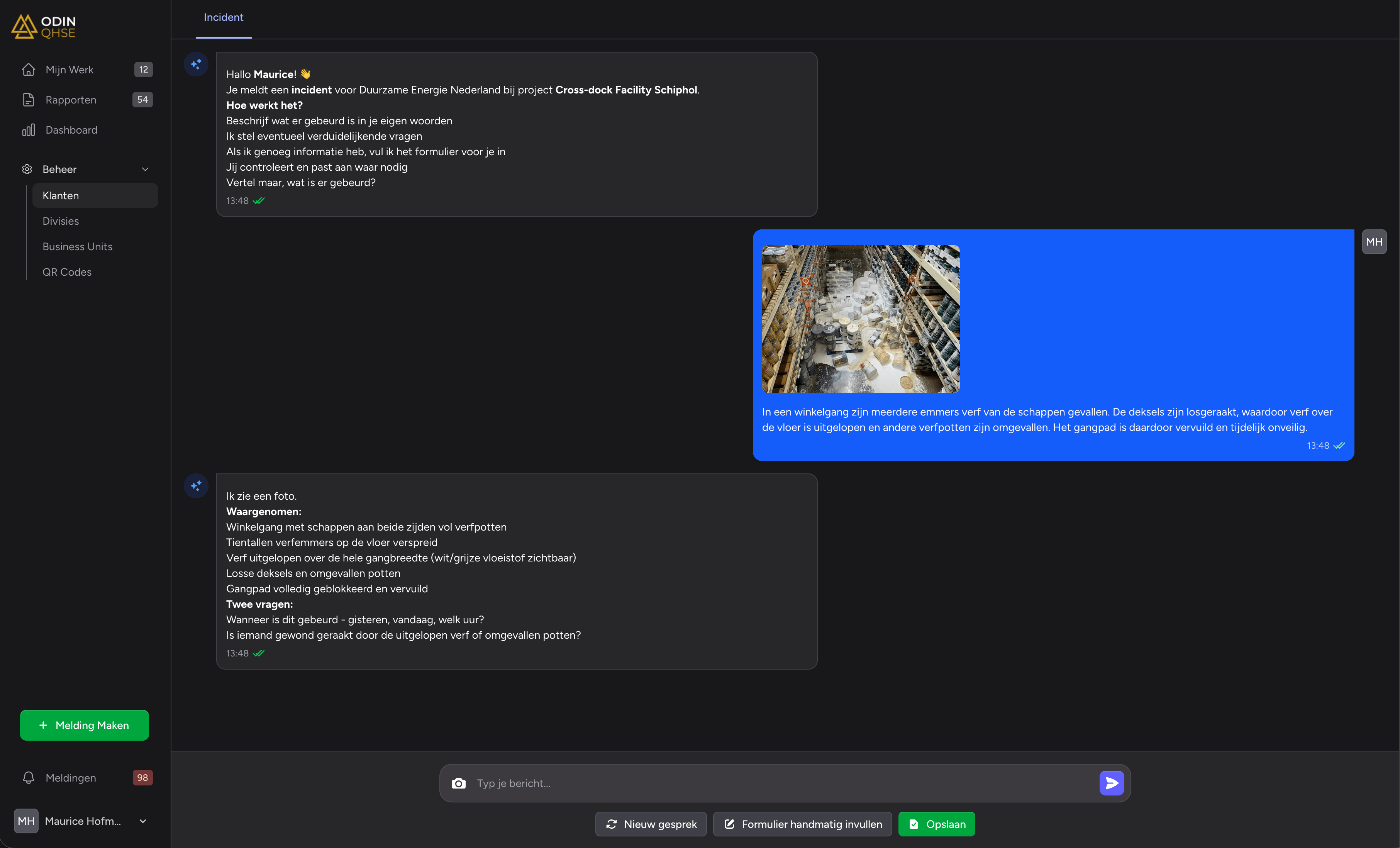 AI Assistent helpt bij het aanmaken van rapporten